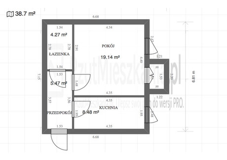 Mieszkanie na sprzedaż - Warecka Śródmieście, Warszawa, 37,15 m², 709 000 PLN, NET-1539594103