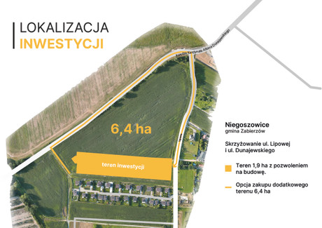 Działka na sprzedaż - Niegoszowice, Zabierzów, krakowski, 64 000 m², 18 000 000 PLN, NET-1539838383