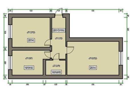 Mieszkanie na sprzedaż - Zwoleńska Wawer, Warszawa, 46,5 m², 550 000 PLN, NET-1539859784