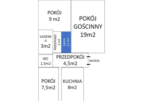 Mieszkanie na sprzedaż - Podgórna Dąbrowa, Górna, Łódź, 57,29 m², 500 000 PLN, NET-1537959900