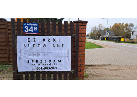 Działka na sprzedaż - Sosenkowa Aleksandrów, Nieporęt, legionowski, 1177 m², 470 000 PLN, NET-1539741388