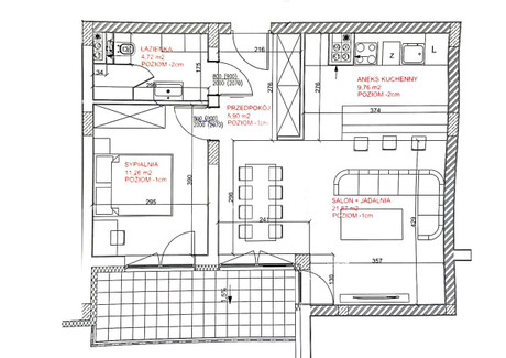 Mieszkanie na sprzedaż - Krzysztofa Cedry Teofilów, Łódź-Bałuty, Łódź, 53,51 m², 609 000 PLN, NET-497851