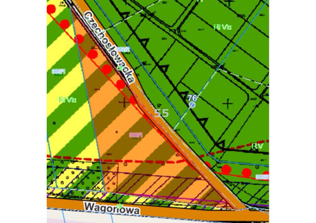 Działka na sprzedaż - Widzew, Łódź, Łódź M., 2572 m², 205 760 PLN, NET-R55-GS-11602-14