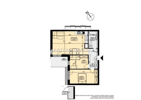 Mieszkanie na sprzedaż - Gliwice, Gliwice M., 68,82 m², 633 783 PLN, NET-CPI-MS-1112-4