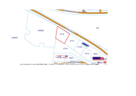 Działka na sprzedaż - Parkowa Chojnów, Legnicki, 3187 m², 1 176 003 PLN, NET-445313