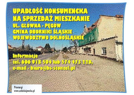 Mieszkanie na sprzedaż - Główna Pęgów, Oborniki Śląskie, Trzebnicki, 57,44 m², 176 000 PLN, NET-10963/3186/OMS