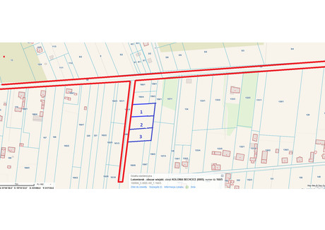 Działka na sprzedaż - Bechcice-Parcela, Lutomiersk (Gm.), Pabianicki (Pow.), 1200 m², 240 000 PLN, NET-18658609