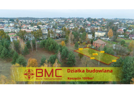 Działka na sprzedaż - Słowików Koszęcin, 1099 m², 159 000 PLN, NET-315872