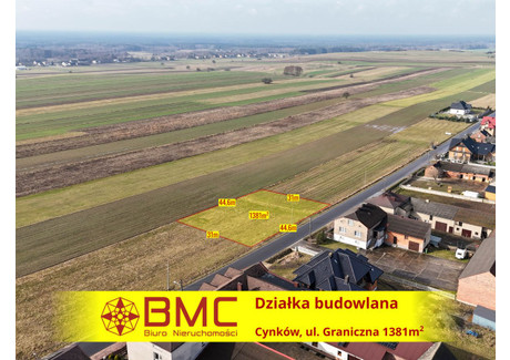 Działka na sprzedaż - Graniczna Cynków, Koziegłowy, 1381 m², 165 000 PLN, NET-293127