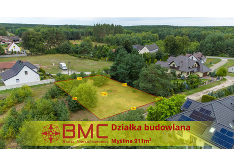 Działka na sprzedaż - Parkingowa Myślina, Dobrodzień, 911 m², 99 000 PLN, NET-613370