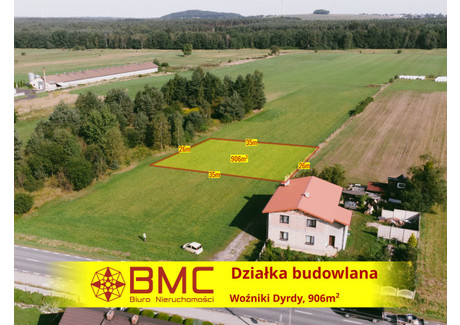 Działka na sprzedaż - Asfaltowa Dyrdy, Woźniki, 906 m², 89 000 PLN, NET-764434