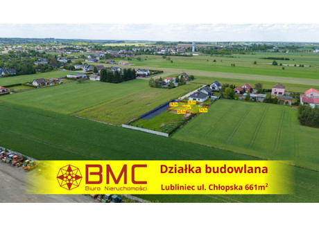 Działka na sprzedaż - Chłopska Lubliniec, 661 m², 175 000 PLN, NET-882046