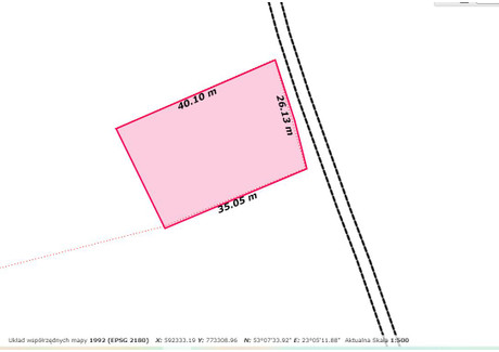 Działka na sprzedaż - Starosielce, Białystok, 975 m², 690 000 PLN, NET-797855