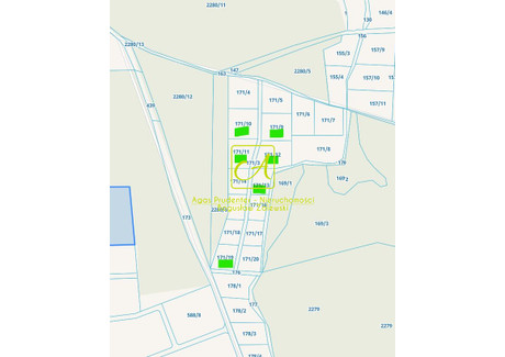 Działka na sprzedaż - Silna, Pszczew, Międzyrzecki, 1435 m², 50 225 PLN, NET-AGAS-GS-153-2