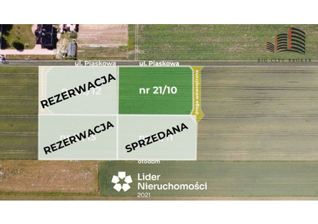 Działka na sprzedaż - Piaskowa Wilczopole-Kolonia, Głusk, Lubelski, 1785 m², 239 700 PLN, NET-676995