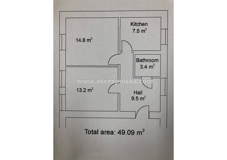 Mieszkanie do wynajęcia - Piwna Stare Miasto, Śródmieście, Warszawa, Warszawa M., 49,09 m², 3600 PLN, NET-MW-159263