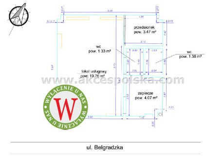 Komercyjne na sprzedaż - Belgradzka Natolin, Ursynów, Warszawa, Warszawa M., 30 m², 570 000 PLN, NET-LS-158638
