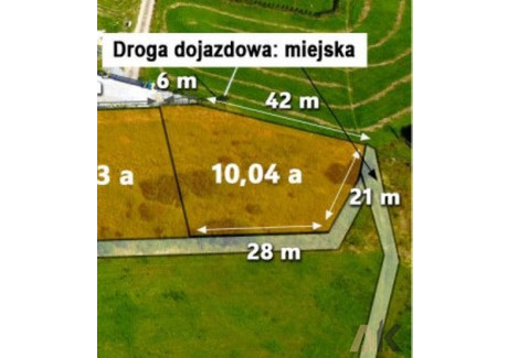 Działka na sprzedaż - Zagranicznik Nowy Sącz, 1000 m², 160 000 PLN, NET-KN124639067