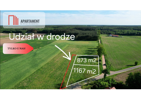 Działka na sprzedaż - Gzin, Dąbrowa Chełmińska, Bydgoski, 873 m², 65 475 PLN, NET-702267