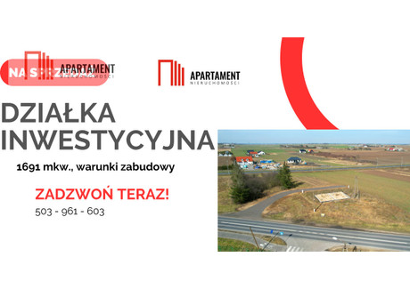 Działka na sprzedaż - Jastrzębia Żołędowo, Osielsko, Bydgoski, 1691 m², 420 000 PLN, NET-521371