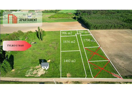 Działka na sprzedaż - Gzin, Dąbrowa Chełmińska, Bydgoski, 1404 m², 94 068 PLN, NET-298743