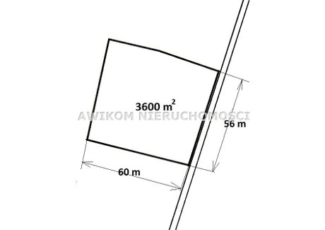 Działka na sprzedaż - Balcerów, Skierniewice, Skierniewicki, 3600 m², 120 000 PLN, NET-AKS-GS-53324-17