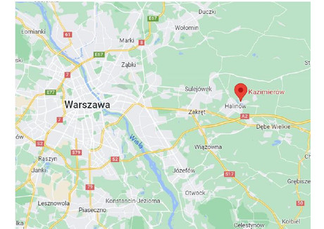 Działka na sprzedaż - Kazimierów Halinów (gm.), Miński (pow.), 3600 m², 46 763 PLN, NET-173