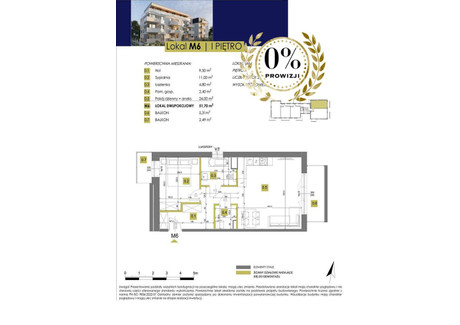 Mieszkanie na sprzedaż - Mazowiecka Łódź-Widzew, Łódź, 51,7 m², 541 092 PLN, NET-3270/12083/OMS