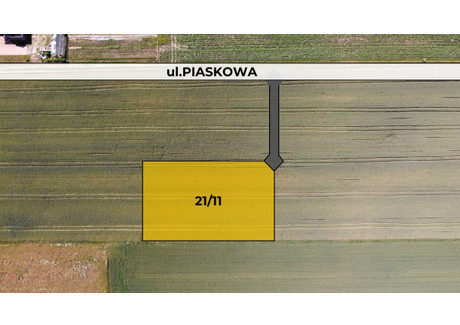 Działka na sprzedaż - Piaskowa Wilczopole-Kolonia, Głusk, Lubelski, 1715 m², 229 000 PLN, NET-807001