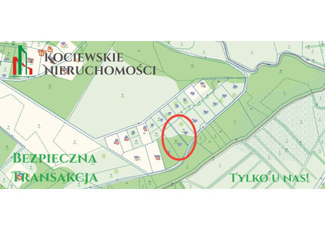 Działka na sprzedaż - Głodowo, Liniewo, Kościerski, 1785 m², 119 000 PLN, NET-513667