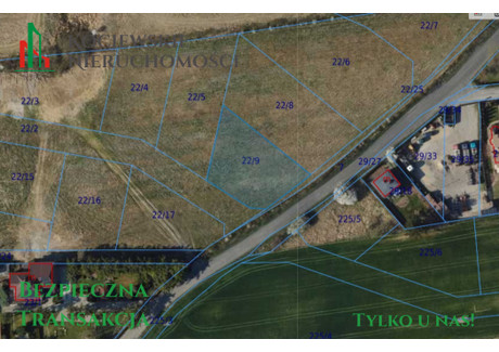 Działka na sprzedaż - Korytybska Starogard Gdański, Starogardzki, 1140 m², 249 999 PLN, NET-882487