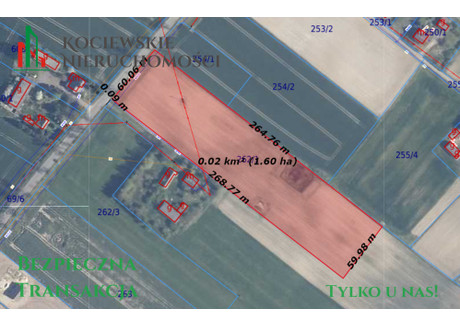 Działka na sprzedaż - Wielki Bukowiec, Skórcz, Starogardzki, 16 000 m², 960 000 PLN, NET-370455