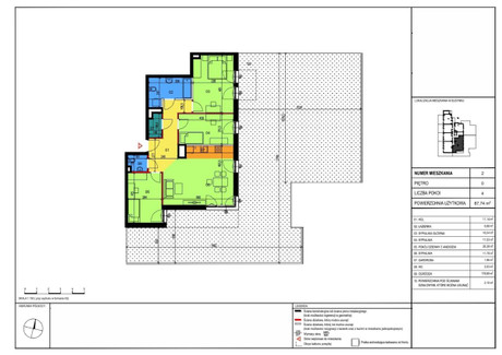 Mieszkanie na sprzedaż - Goździków Wawer, Warszawa, Wawer, Warszawa, 87,74 m², 1 438 936 PLN, NET-631646