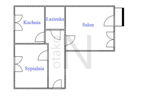 Mieszkanie na sprzedaż - Ostatni Grosz, Częstochowa, 46 m², 218 999 PLN, NET-87/15672/OMS