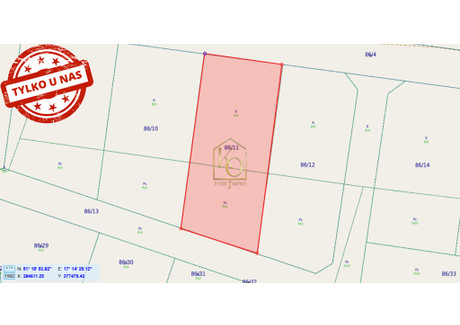 Działka na sprzedaż - Kamienna Niedary, Zawonia, Trzebnicki, 1000 m², 99 990 PLN, NET-46/11334/OGS