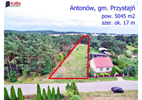 Działka na sprzedaż - Antonów, Przystajń, Kłobucki, 5045 m², 115 000 PLN, NET-KABE-GS-186