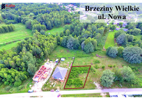 Działka na sprzedaż - Brzeziny Wielkie, Poczesna, Częstochowski, 895 m², 123 000 PLN, NET-KABE-GS-236