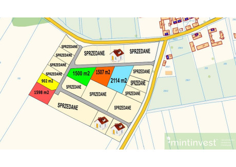 Działka na sprzedaż - Kościuszki, Osina, Goleniowski, 902 m², 54 120 PLN, NET-MNI21003