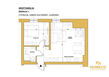 Mieszkanie na sprzedaż - Gliwice, 45,44 m², 235 000 PLN, NET-52