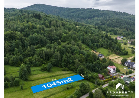 Działka na sprzedaż - Krzyżówki, Jeleśnia, Żywiecki, 1045 m², 115 000 PLN, NET-PST-GS-121