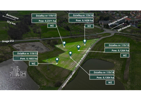 Działka na sprzedaż - Sołtysowizna Górowo Iławeckie, Bartoszycki, 1264 m², 35 392 PLN, NET-6/15406/OGS