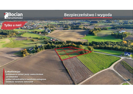 Działka na sprzedaż - Kielno, Szemud, Wejherowski, 1000 m², 260 000 PLN, NET-BU345618