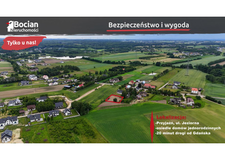 Działka na sprzedaż - Jeziorna Przyjaźń, Żukowo, Kartuski, 1000 m², 215 000 PLN, NET-BU155266