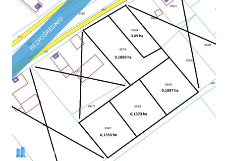 Działka na sprzedaż - Gościce, Nyski, 1869 m², 128 961 PLN, NET-31243