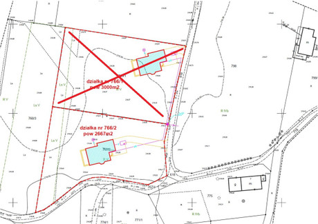 Działka na sprzedaż - Przeginia Narodowa, Czernichów, Krakowski, 2700 m², 200 000 PLN, NET-827445