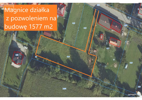 Działka na sprzedaż - Magnice, Kobierzyce, Wrocławski, 1577 m², 450 000 PLN, NET-BER-GS-3663