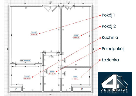 Mieszkanie na sprzedaż - Piotrków Trybunalski, 34 m², 215 000 PLN, NET-O-16932