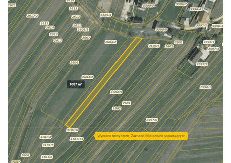 Działka na sprzedaż - Ludźmierz, Nowy Targ (gm.), Nowotarski (pow.), 1278 m², 14 775 PLN, NET-514