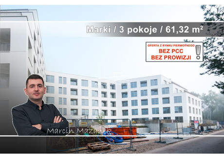 Mieszkanie na sprzedaż - Kosynierów Marki, Wołomiński, 61,37 m², 736 440 PLN, NET-9932/SPR/MS-283