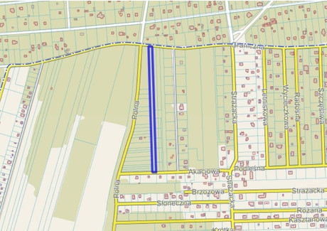 Działka na sprzedaż - Akacjowa Kania Góra, Zgierz, Zgierski, 5369 m², 50 000 PLN, NET-866495